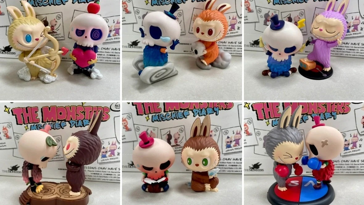 All Labubu Series (31th) --- The Monsters Mischief Diary Series