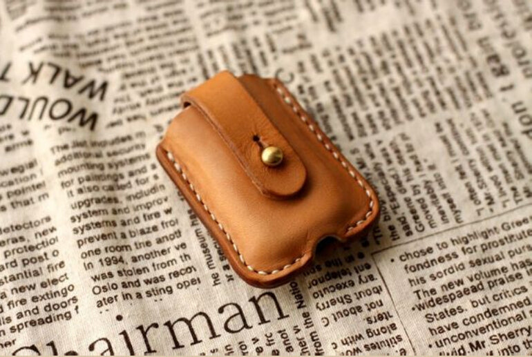 Download Leather Zippo Case Pattern PDF Feltify