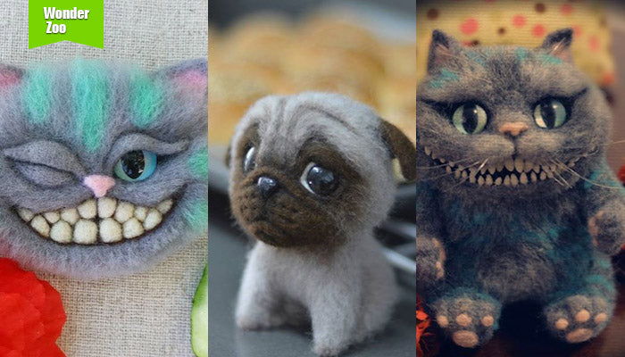 [2016.8.14] Wonder Zoo | Needle Felted Wool Animals Projects Inspiration & Ideas