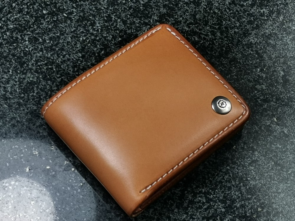 Minimalist Leather Billfold Wallet Pattern – PDF