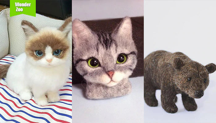 [2016.11.4] Wonder Zoo | Needle Felted Wool Animals Projects Inspiration & Ideas