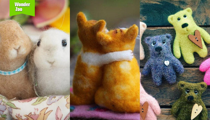 [2016.8.29] Wonder Zoo | Needle Felted Wool Animals Projects Inspiration & Ideas