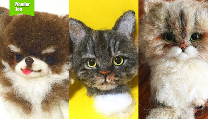 [2016.9.16] Wonder Zoo | Needle Felted Wool Animals Projects Inspiration & Ideas