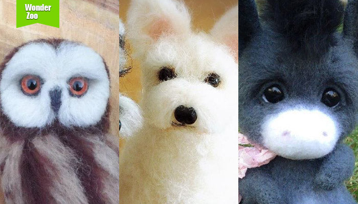 [2016.10.6] Wonder Zoo | Needle Felted Wool Animals Projects Inspiration & Ideas