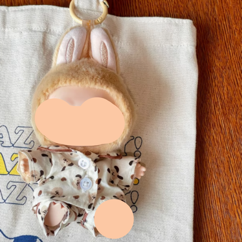 Labubu Outfits Puppy Pajamas Accessories Fashion Labubu Outfit Keychain Labubu Clothing