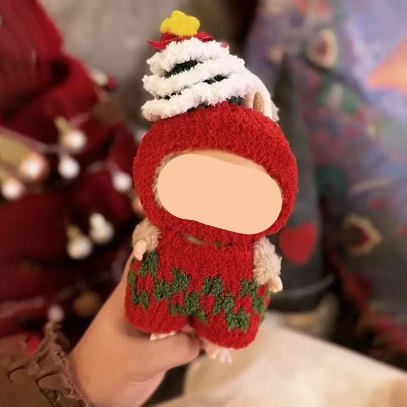 Christmas Labubu Outfits Christmas Set Accessories Fashion Keychain Labubu Clothing Labubu Outfit