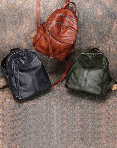 Women's Leather Backpacks