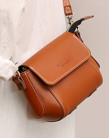 Black LEATHER Small Cute Side Bag WOMEN SHOULDER BAG Small Crossbody Purse  FOR WOMEN