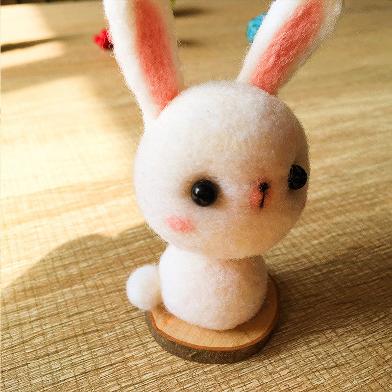 THE WHITE RABBIT From Alice in Wonderland, Needle Felted Rabbit, Bunny Toys,  Stuffed Bunny, Bunny Crafts, Stuffed Animals, Plushies 