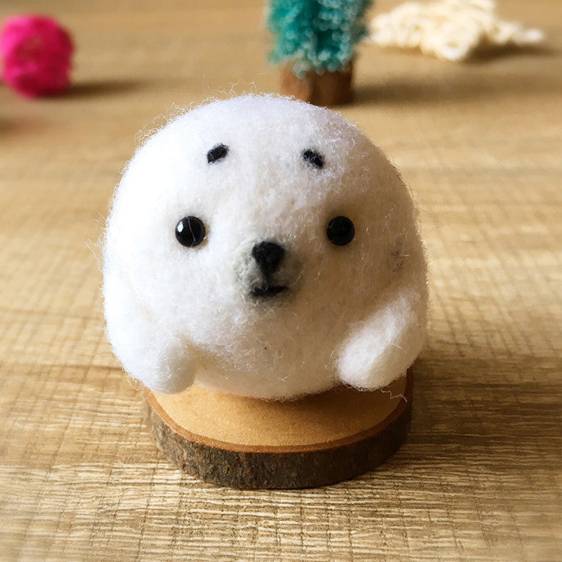 Needle Felted Realistic Animals Head - Needle Felting Kits