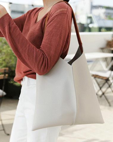 Stylish Unique Womens White Leather Tote Bag Purse Black Shoulder Bag  Handbag Green Tote Purse For Women