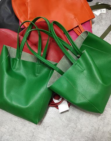 Green tote purse sales