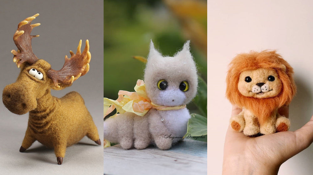 20 Needle Felted Animals | Cute Needle Felting Ideas | Cute Needle Felted Animals | Cute Needle Felting Animals Ideas
