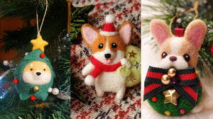 Festive Needle Felting Extravaganza: 20 Heartwarming Christmas Creations