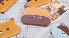 How to Make A Cute Hippo Coin Wallet Without Tools? | DIY Leather Craft Projects | Gifts for Her