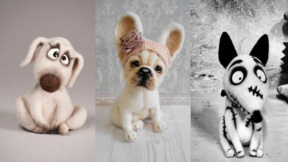 20 Needle Felted Dogs | Cute Needle Felting Ideas | Cute Needle Felted Animals | Cute Needle Felting Animals Ideas
