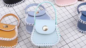 How to Make A Mini Leather Coin Purse? | DIY Leather Craft Projects | Gifts for Her