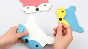 How to Make A Cute Fox Card Wallet Without Tools?