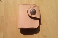 Free Leather Pattern Download:  Small Leather Biker Wallet, Chain Wallet, Leather Biker Chain Wallet Patterns