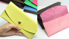 How to Make A Leather Envelope Long Wallet? | DIY Leather Craft Projects | Gifts for Her