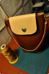 Flap Bucket Shoulder Bag Pattern – PDF