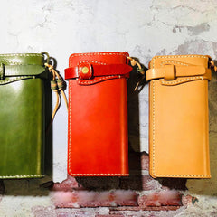 Cool Leather Biker Wallet With Leather Buckle Pattern – PDF
