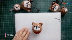 How to Make A Needle Felted Shiba Inu Dog | Needle Felting Tutorial For Beginners  | Needle Felting ASMR | Needle Felting Animals Tutorial