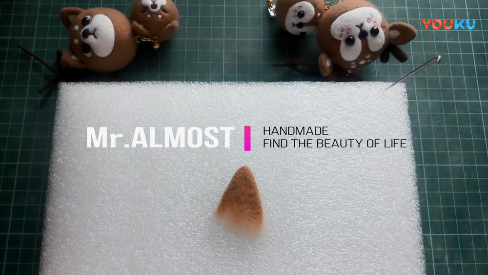 How to Make Dog Pointed Ears? | Needle Felting Tutorial For Beginners