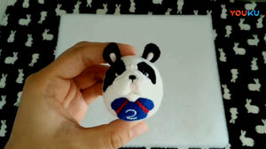 How to Make A Needle Felted Bulldog Football Player
