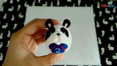 How to Make A Needle Felted Bulldog Football Player