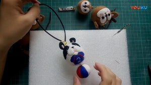 How to Make A Needle Felted Bulldog Into A Bag Charm