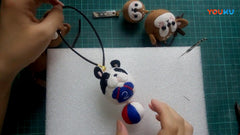 How to Make A Needle Felted Bulldog Into A Bag Charm