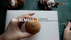 How to Make Lines on Needle Felted Craft?