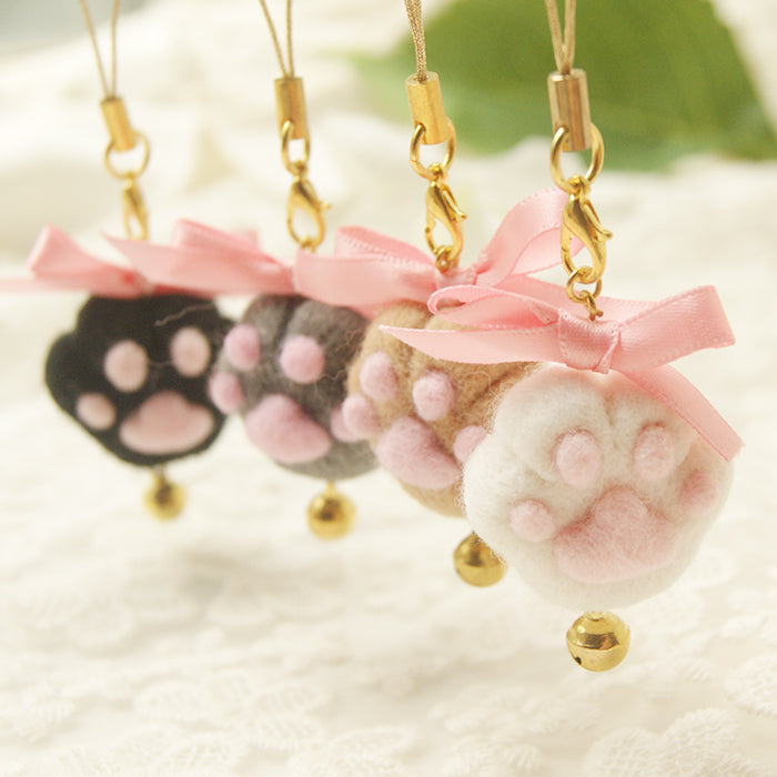 Crafting Whisker-Soft Magic: Needle Felted Cat Paw Tutorial!