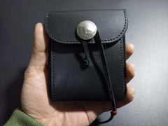 Unique Leather Billfold Wallet with Flap Coin Holder Pattern – PDF