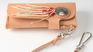 Free Leather Pattern Download: Long Biker Chain Wallet Pattern