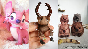 Crafted Wonders: A Gallery of Needle-Felted Marvels from Around