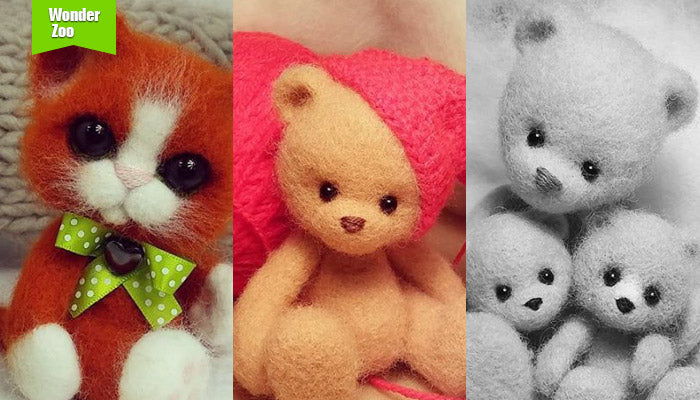 [2016.10.22] Wonder Zoo | Needle Felted Wool Animals Projects Inspiration & Ideas