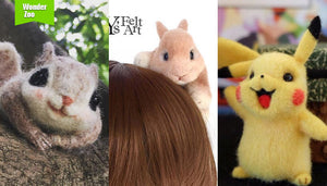 [2016.9.26] Wonder Zoo | Needle Felted Wool Animals Projects Inspiration & Ideas