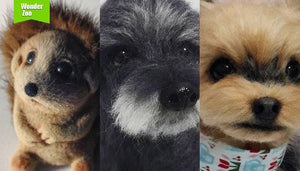 [2016.10.12] Wonder Zoo | Needle Felted Wool Animals Projects Inspiration & Ideas