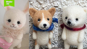 [2016.9.22] Wonder Zoo | Needle Felted Wool Animals Projects Inspiration & Ideas