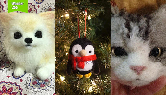 [2016.10.30] Wonder Zoo | Needle Felted Wool Animals Projects Inspiration & Ideas