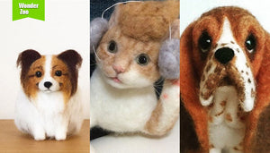[2016.9.27] Wonder Zoo | Needle Felted Wool Animals Projects Inspiration & Ideas