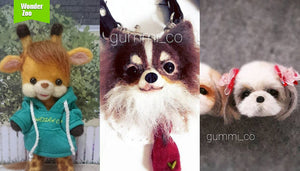 [2016.9.12] Wonder Zoo | Needle Felted Wool Animals Projects Inspiration & Ideas