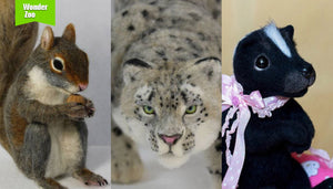 [2016.9.10] Wonder Zoo | Needle Felted Wool Animals Projects Inspiration & Ideas