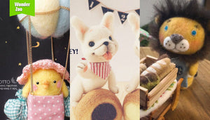 [2016.9.7] Wonder Zoo | Needle Felted Wool Animals Projects Inspiration & Ideas
