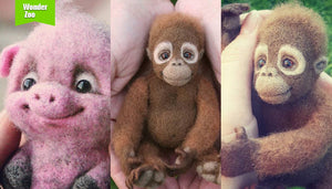 [2016.8.31] Wonder Zoo | Needle Felted Wool Animals Projects Inspiration & Ideas