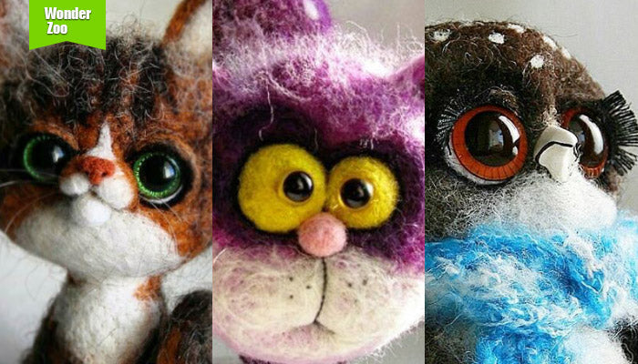 [2016.10.4] Wonder Zoo | Needle Felted Wool Animals Projects Inspiration & Ideas