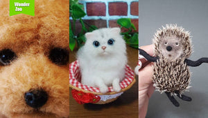 [2016.9.20] Wonder Zoo | Needle Felted Wool Animals Projects Inspiration & Ideas