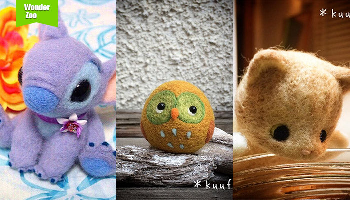 [2016.10.21] Wonder Zoo | Needle Felted Wool Animals Projects Inspiration & Ideas